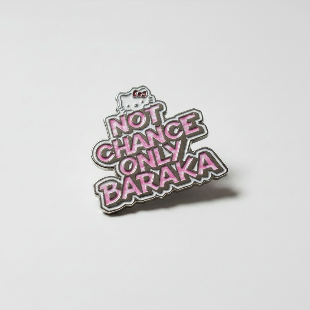 Sticker métal - Not chance only Baraka